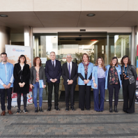La Fundació Aspace Catalunya rep la visita institucional del conseller de Salut
