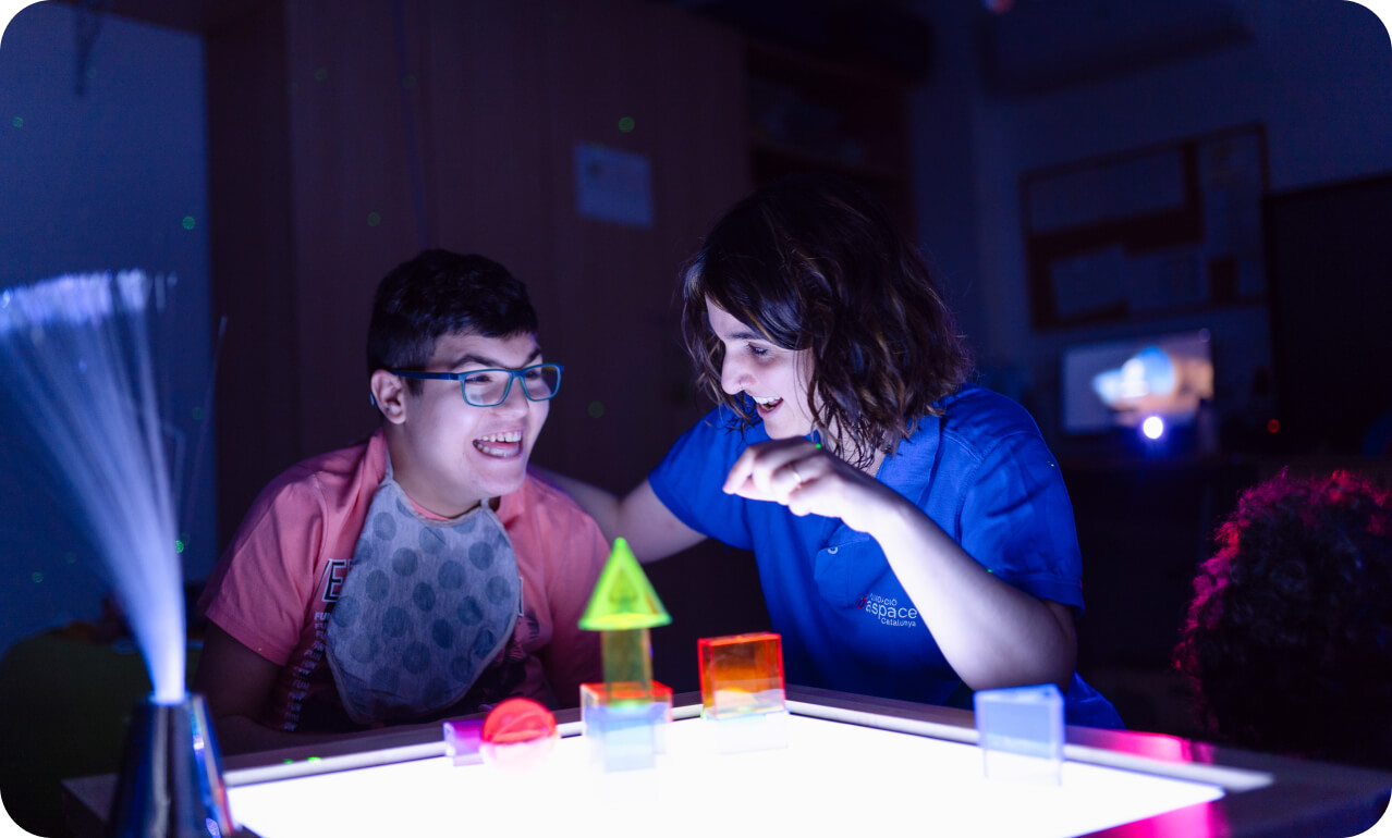 Escola Educació Especial paràlisi cerebral