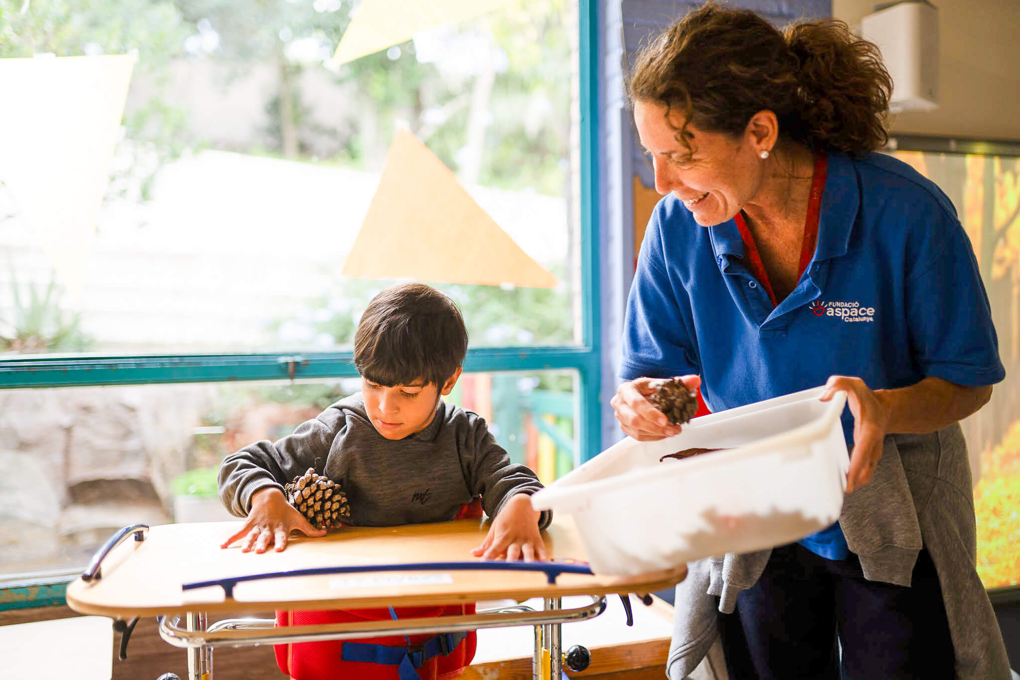 Escola Educació Especial paràlisi cerebral